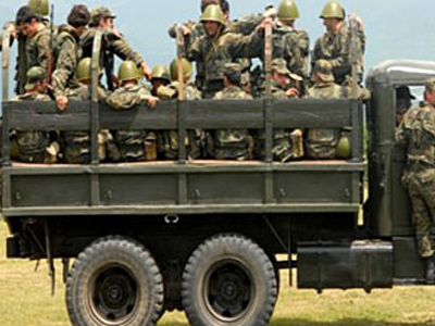 ”Στάση” σε στρατιωτική βάση στη Γεωργία