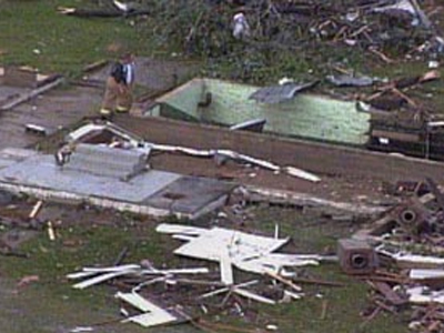 Μανιασμένος καιρός στην Βιρτζίνια των ΗΠΑ