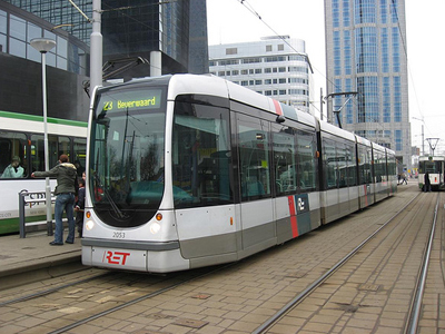 Σύγκρουση δύο τραμ στο Ρότερνταμ