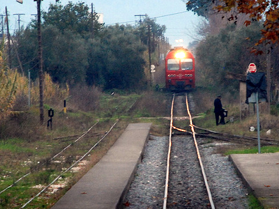 Δολιοφθορά σε σιδηροδρομικές γραμμές στο Ζευγολατιό