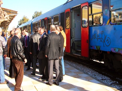 Τρένο παρέσυρε ηλικιωμένο στον Πύργο