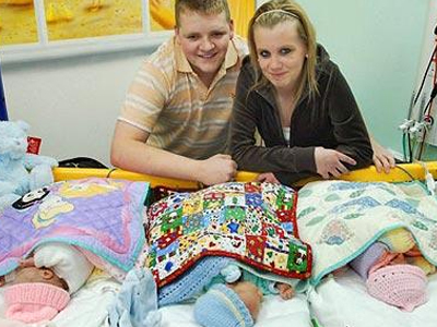 16χρονη γέννησε τρίδυμα