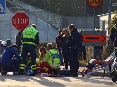 Τροχαίο δυστύχημα στον Άλιμο