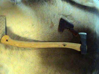 Απειλούσε την σύζυγό του με τσεκούρι