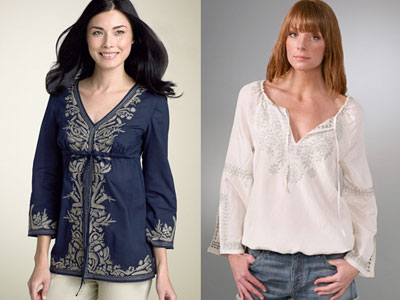 Οι τουνίκ του καλοκαιριού