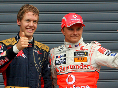 Ο Φέτελ πρώτος στα δοκιμαστικά της Μόντσα