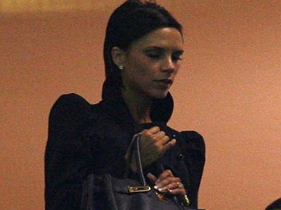 Η Βικτόρια στην κερκίδα του Σαν Σίρο