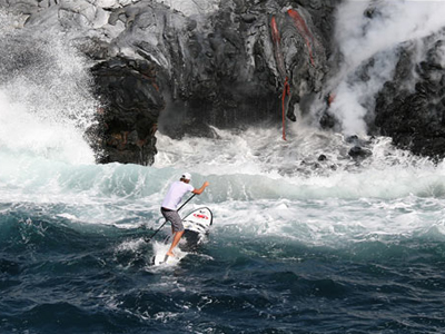 Surfing… σε νερό που “βράζει”