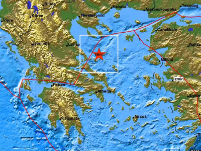Σεισμική δόνηση 3,6 Ρίχτερ στα ανοιχτά της Μαγνησίας