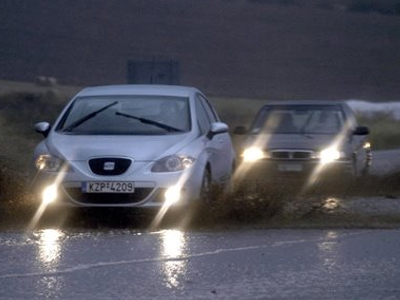 Καραμπόλες στην περιφερειακή οδό Θεσσαλονίκης