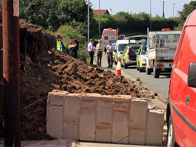 Την πλάκωσε τοίχος και πέθανε