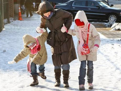 «Φρένο» βάζει στις γιορτές η κακοκαιρία στις ΗΠΑ
