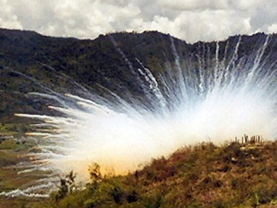 Βόμβες λευκού φωσφόρου χρησιμοποιεί το Ισραήλ