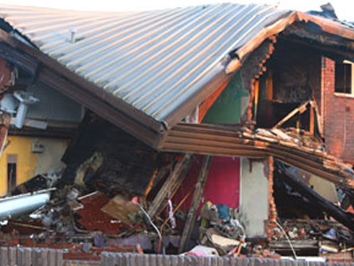 Έκρηξη γκαζιού σε πολυκατοικία του Μάντσεστερ