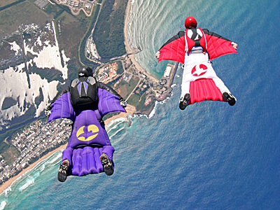 Βίντεο από ατύχημα σε ελεύθερη πτώση