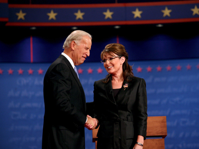 Τζο Μπάιντεν – Σάρα Πέιλιν σημειώσατε Χ