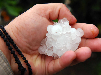 Χαλάζι στη Β. Ελλάδα