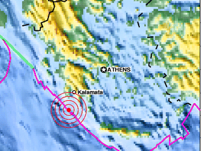 Τρεις ισχυροί σεισμοί μέσα σε οκτώ ώρες στη Μεθώνη