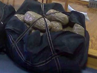 Σάκοι με 185 κιλά χασίς βρέθηκαν στη Φλώρινα