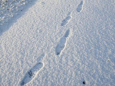 Το χιόνι… στην υπηρεσία της Αστυνομίας