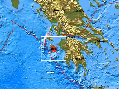 Σεισμός 4,2 Ρίχτερ στη Ζάκυνθο