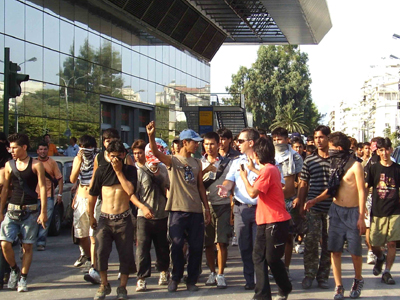 Επεισόδια στο λιμάνι της Πάτρας