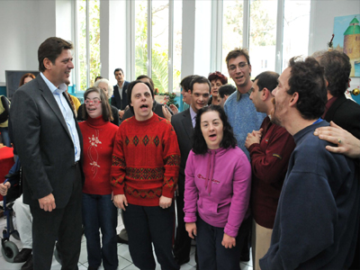 Επίσκεψη Βαρβιτσιώτη στο Σωματείο «Η ΑΡΓΩ»