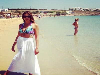 Με το χαμόγελο στα χείλη η Στ. Τσιμτσιλή