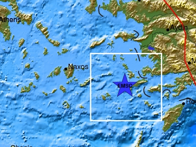 Σεισμός 5,1R στα Δωδεκάνησα