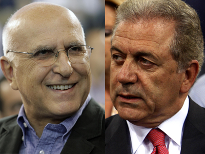 Αντιπρόεδροι της ΝΔ Αβραμόπουλος και Δήμας