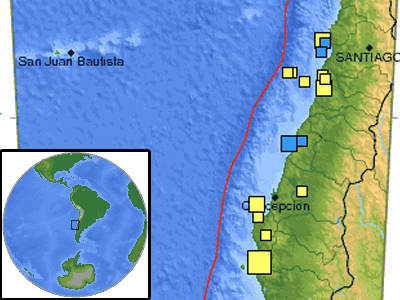 Σεισμός 6,1R στη Χιλή