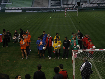 «Όχι στη βία στα γήπεδα»