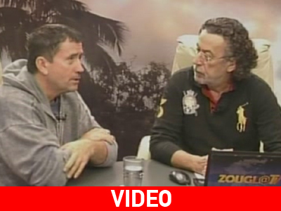 Ο Σπύρος Παπαδόπουλος στην τηλεόραση της Ζούγκλας