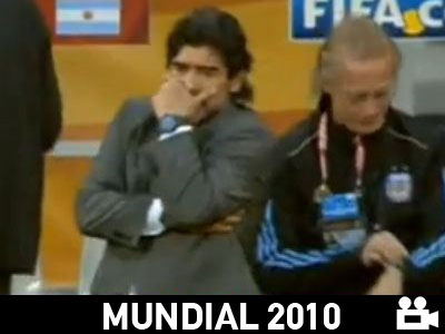 Οι γκριμάτσες του Μαραντόνα