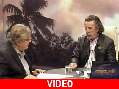 Ο Ρ. Σπυρόπουλος στην τηλεόραση της Ζούγκλας