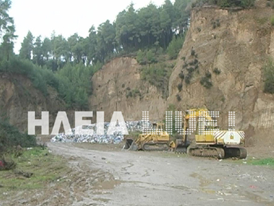 Πύργος: Κατάληψη των κατοίκων στο ΧΑΔΑ στις «Λίμνες»