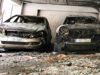 Εμπρησμοί αυτοκινήτων σε Λευκωσία και Πάφο