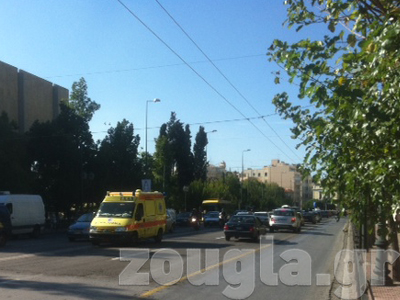 Η κίνηση στους δρόμους της Αθήνας