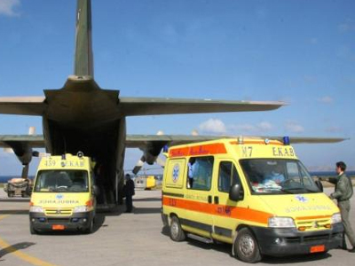 Ηράκλειο: Αερογέφυρα ζωής για ηλικιωμένο