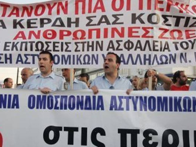 Στους δρόμους οι ένστολοι της Κρήτης