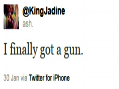 «Επιτέλους βρήκα ένα όπλο»