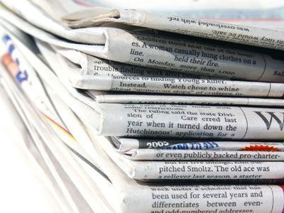 Η κυκλοφορία των εφημερίδων την Τρίτη 1 Σεπτεμβρίου 2009