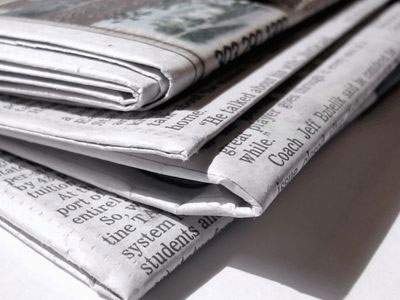 Η κυκλοφορία των εφημερίδων την Τετάρτη 2 Σεπτεμβρίου 2009