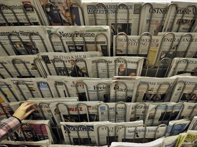 Η κυκλοφορία των εφημερίδων πανελλαδικά την Πέμπτη 22 Οκτωβρίου 2009