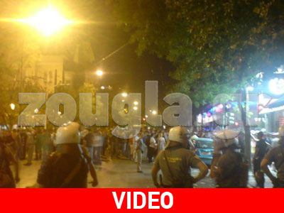 Συγκέντρωση διαμαρτυρίας στον Άγιο Παντελεήμονα