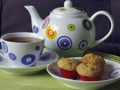 Τέιον με κουλουράκια