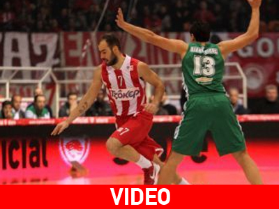 Αγχώθηκε αλλά νίκησε ο Ολυμπιακός, 78-77 τον ΠΑΟ