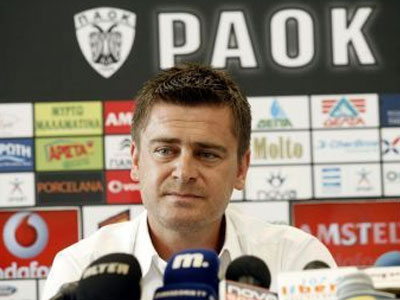 ΠΑΟΚ: Προπόνηση με Δερμιτζάκη