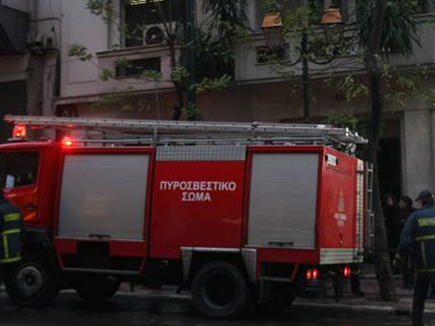 Πυρκαγιά σε γραφεία στην Πάτρα