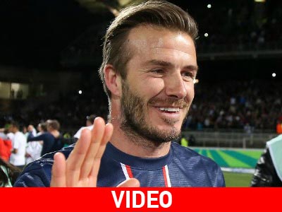 Δάκρυα στο «αντίο» του Μπέκαμ